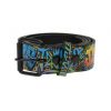 Boys graffiti printed belt