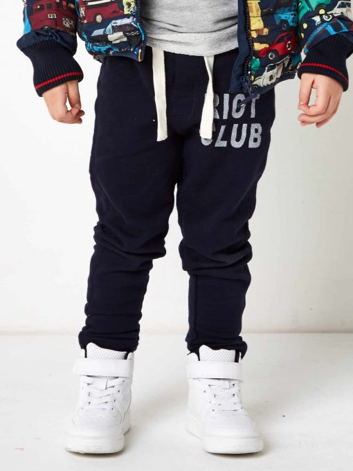 Riot club trackpants on model