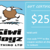 $25 voucher kiwi boyz
