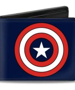 boys bifold wallet captain america
