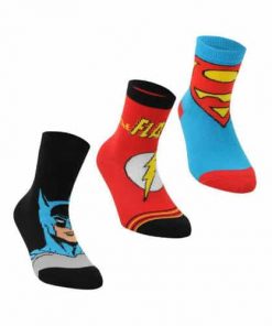 DC comic 3 pack socks