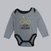 Long Sleeve baby bodysuit future wizard from harry potter