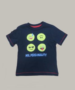 Mr Personality t-shirt navy blue