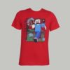 Steve minecraft t-shirt red
